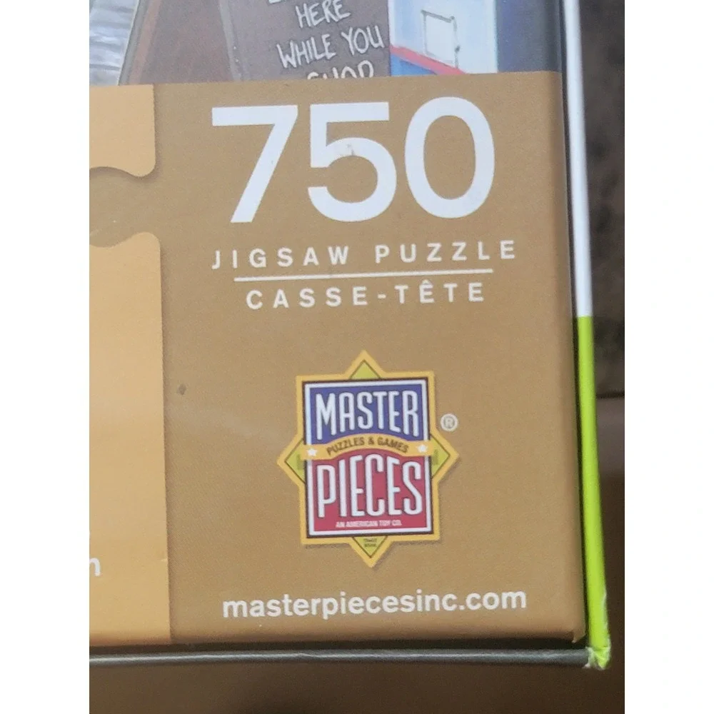 MasterPieces Farmer's Market 750 Piece Jigsaw‎ Puzzle Market Day  w/Poster